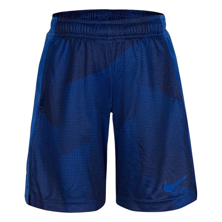Boys 4-7 Nike Dri-fit Abstract Athletic Shorts, Size: 7, Dark Blue