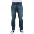 Men's True Luck Slim-fit Destructed Jeans, Size: 34x32, Med Blue