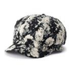 Women's Apt. 9&reg; Floral Print Cabbie Hat, Black