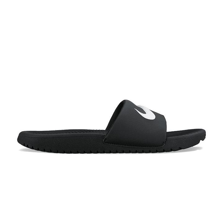 Nike Kawa Kid's Slide Sandals, Boy's, Size: 2, Black