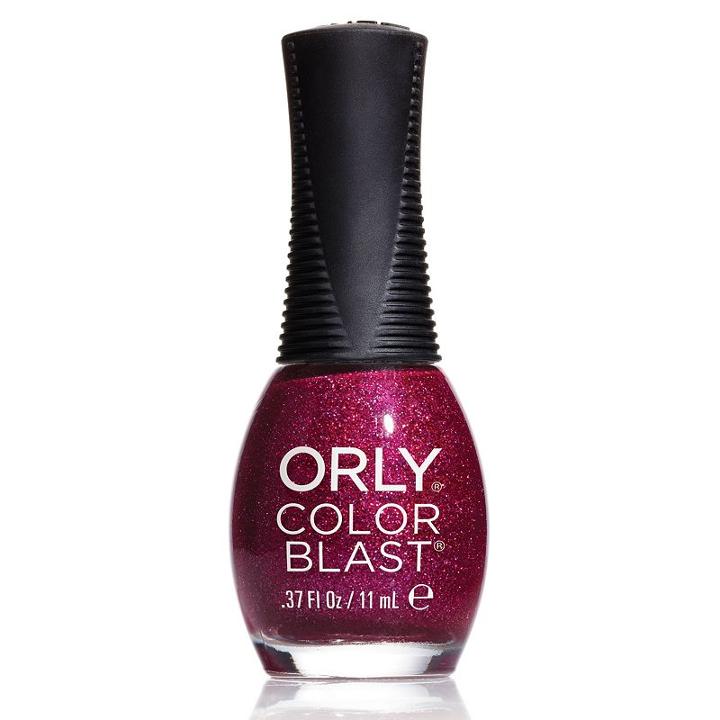 Orly Color Blast Gloss Glitter Nail Polish - Magenta, Purple