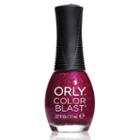 Orly Color Blast Gloss Glitter Nail Polish - Magenta, Purple