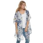 Women's Sonoma Goods For Life&trade; Chiffon Floral Kimono, Dark Blue