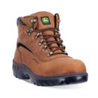 John Deere Men's Waterproof Steel Toe Hiking Boots, Size: Medium (13), Brown