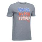 Boys 8-20 Under Armour Amped Hyped Tee, Size: Small, Med Grey