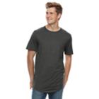 Men's Urban Pipeline&reg; Longline Tee, Size: Medium, Dark Grey