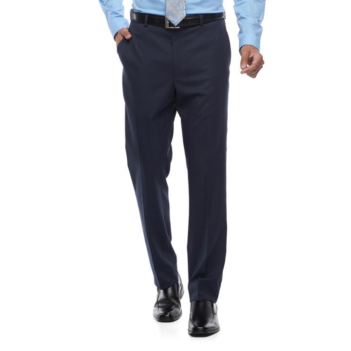 Men's Apt. 9&reg; Premier Flex Slim-fit Suit Pants, Size: 29x30, Blue (navy)