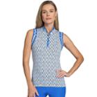 Women's Tail Camilla Golf Tank, Size: Small, Blue