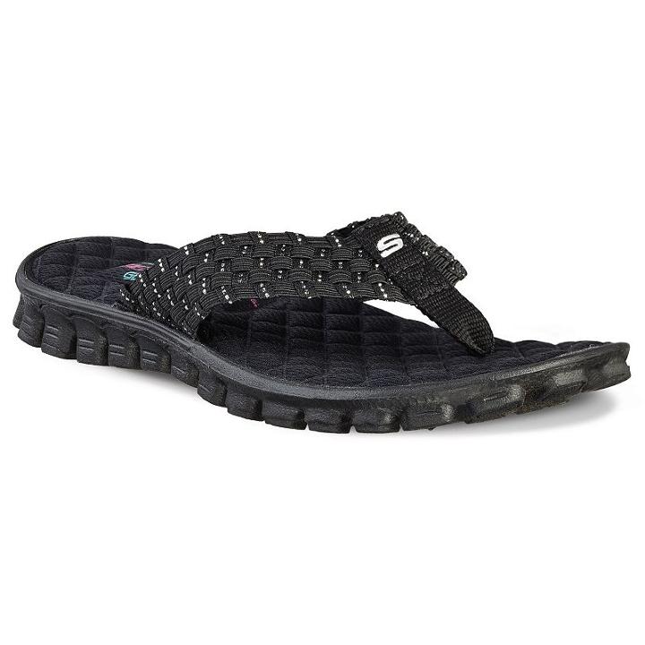 Skechers Ez Flex Cool Beach Women's Thong Sandals, Girl's, Size: 5, Oxford