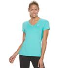 Women's Fila Sport&reg; Short Sleeve V-neck Tee, Size: Xxl, Turquoise/blue (turq/aqua)