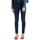 Women's Levi's 720 High-rise Super Skinny Jeans, Size: 24(us 00)m, Dark Blue
