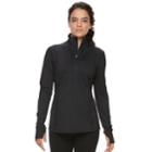 Petite Tek Gear&reg; Performance Full-zip Jacket, Women's, Size: M Petite, Black
