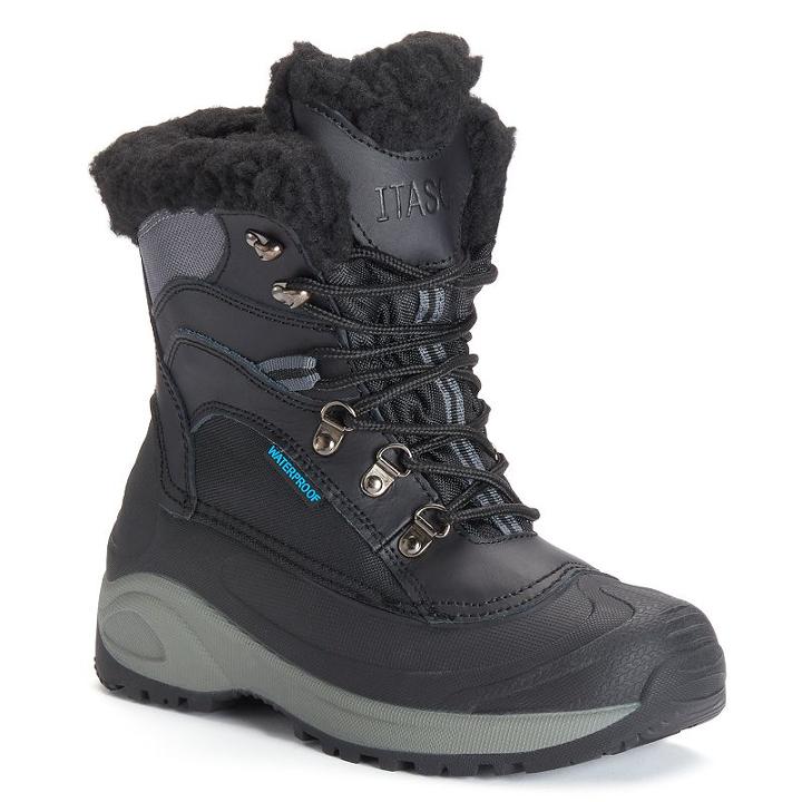 Itasca Sleigh Bell Women's Mid Calf Boots, Size: 11, Black
