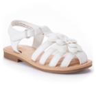 Jumping Beans&reg; Booth Toddler Girls' Fisherman Sandals, Size: 7 T, White