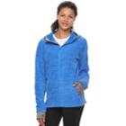 Women's Tek Gear&reg; Micro Fleece Zip-up Jacket, Size: Xs, Med Blue