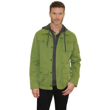 Men's Mountain And Isles Stretch Field Jacket, Size: Small, Dark Green