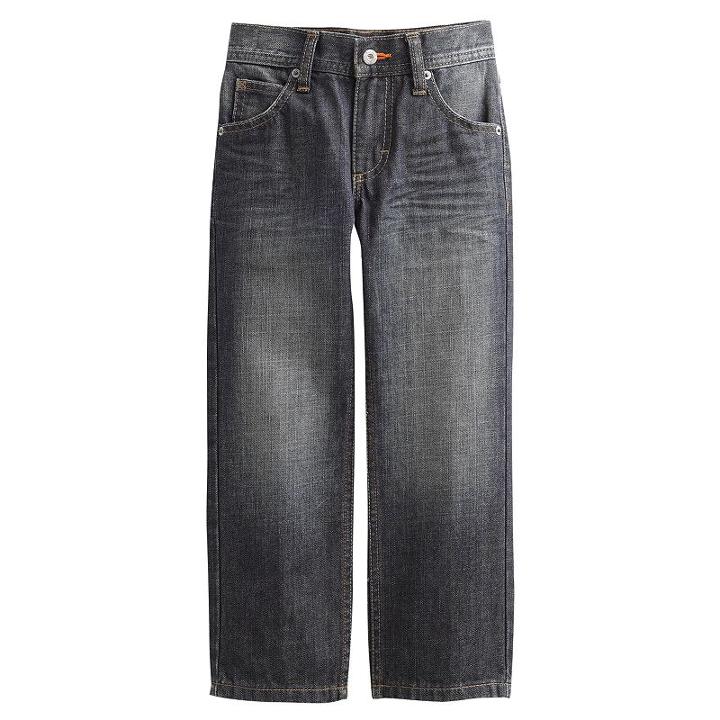 Boys 4-7x Lee Dungarees Skinny Union Jeans, Boy's, Size: Medium (7), Blue
