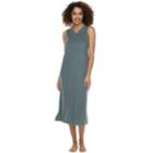Women's Sonoma Goods For Life&trade; French Terry Lounge Dress, Size: Medium, Dark Blue