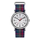 Timex Women's Weekender Plaid Watch - Tw2r10900jt, Size: Medium, Multicolor