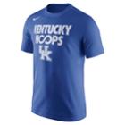 Men's Nike Kentucky Wildcats Basketball Tee, Size: Large, Blue