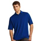 Men's Antigua Pique Performance Golf Polo, Size: 3xl, Dark Blue