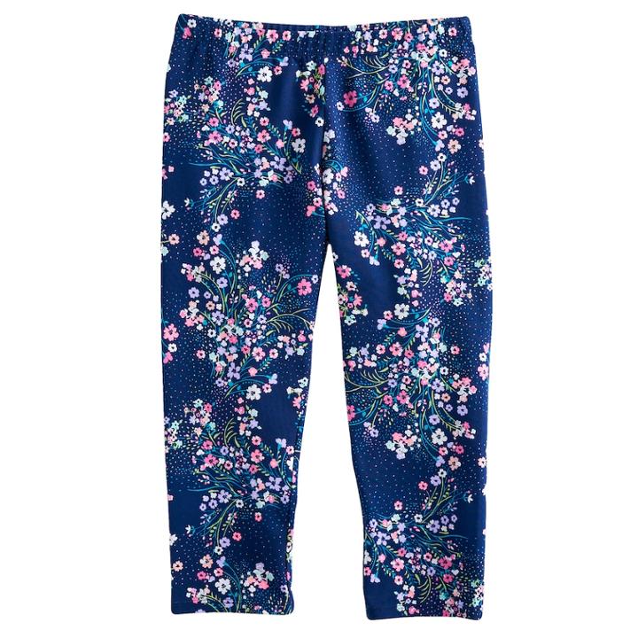Girls 7-16 So&reg; Core Capri Leggings, Size: 7-8, Dark Blue
