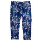 Girls 7-16 So&reg; Core Capri Leggings, Size: 7-8, Dark Blue