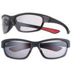 Men's Dockers Polarized Matte Blade Sunglasses, Black