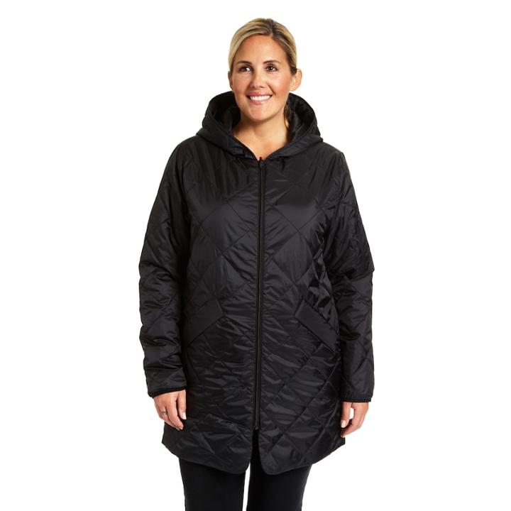 Plus Size Champion Reversible Quilted Jacket, Women's, Size: 1xl, Black