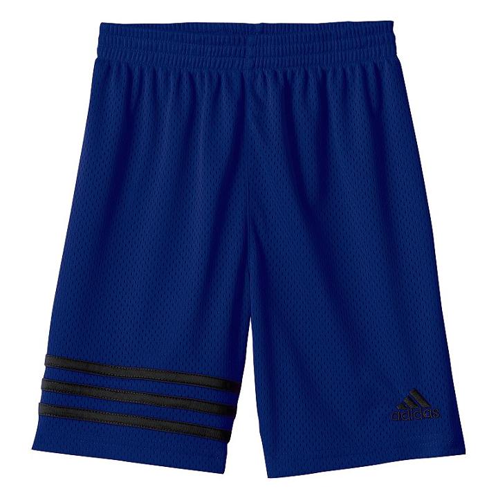 Boys 4-7x Adidas Striped Performance Shorts, Boy's, Size: 6, Blue (navy)