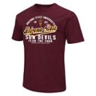 Men's Campus Heritage Arizona State Sun Devils Statement Tee, Size: Medium, Dark Red