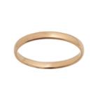 10k Rose Gold Wedding Ring, Women's, Size: 5.50, Pink