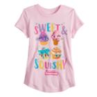 Girls 4-10 Jumping Beans&reg; Soft'n Slo Squishies Graphic Tee, Size: 4, Dark Pink