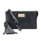 Juicy Couture Therese Studded Tassel Wristlet, Women's, Black