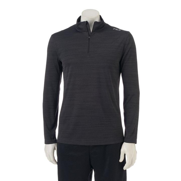 Men's Fila Sport&reg; Heathered Pullover, Size: Large, Oxford