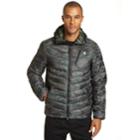 Men's Champion Insulated Hooded Puffer Jacket, Size: Medium, Med Green