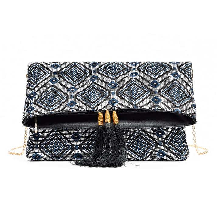 Olivia Miller Zaniya Convertible Clutch, Women's, Blue