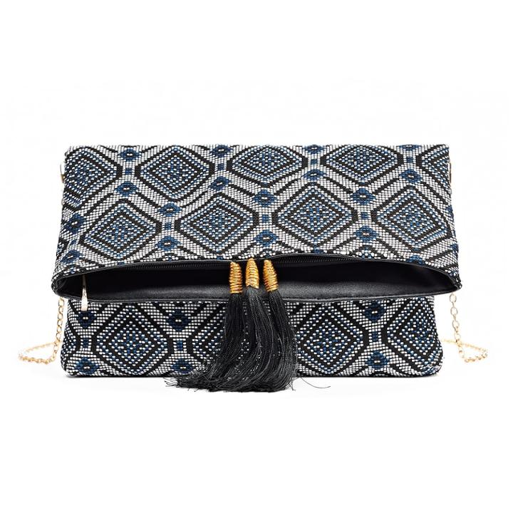 Olivia Miller Zaniya Convertible Clutch, Women's, Blue