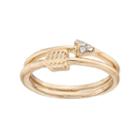 Lc Lauren Conrad Arrow Ring Set, Women's, Size: 8, Ovrfl Oth