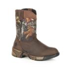 Rocky Wellington Kids Water-resistant Boots, Kids Unisex, Size: 9.5t, Ovrfl Oth