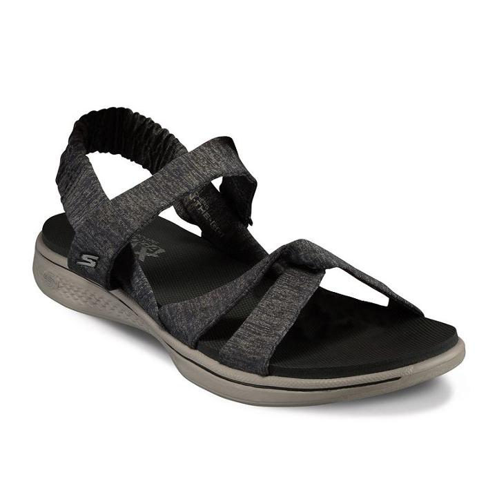Skechers H2 Goga Bountiful Women's Sandals, Size: 9, Brown Over