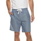 Men's Fruit Of The Loom Signature Woven Lounge Shorts, Size: Xl, Blue (navy)