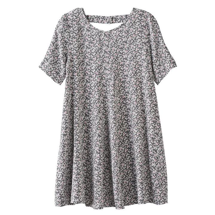 Girls 4-10 Jumping Beans® Woven Swing Dress, Size: 6x, Dark Grey
