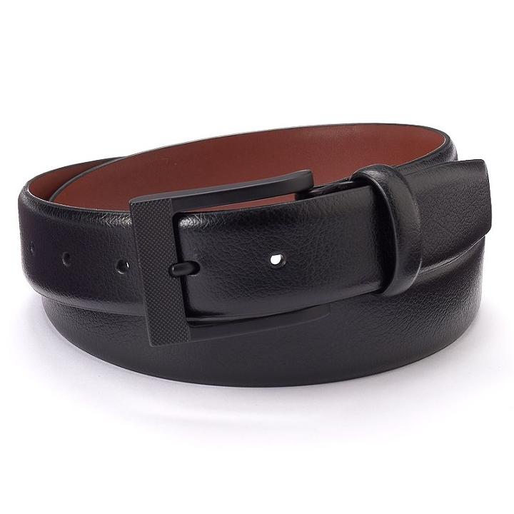 Big & Tall Grand Slam Textured Belt, Men's, Size: 50, Black