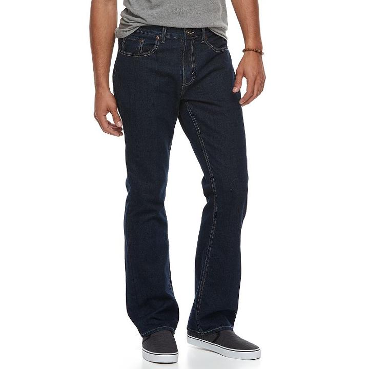 Men's Urban Pipeline&reg; Relaxed-fit Bootcut Jeans, Size: 32x30, Med Blue