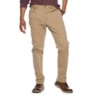 Men's Sonoma Goods For Life&reg; Regular-fit Stretch Jeans, Size: 36x34, Beig/green (beig/khaki)