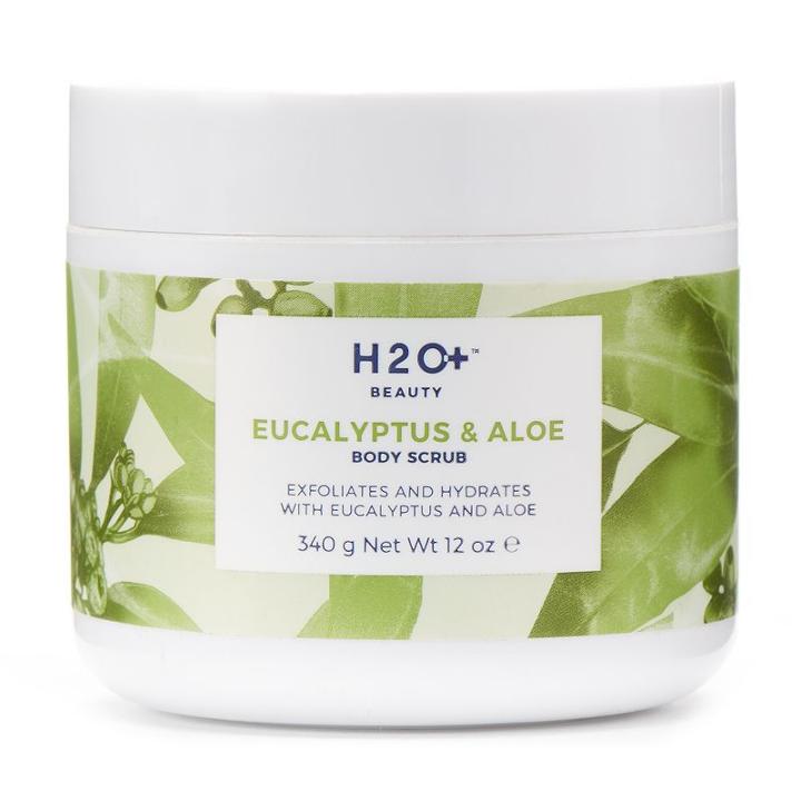 H20+ Beauty Eucalyptus & Aloe Body Scrub, Multicolor