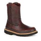 Georgia Boot Georgia Giant Wellington Boys' Pull-on Boots, Boy's, Size: 5.5, Brown