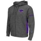 Men's Campus Heritage Kansas State Wildcats Surge Full-zip Fleece Hoodie, Size: Medium, Med Purple