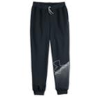 Boys 8-20 Under Armour Off Court Jogger Pants, Size: Large, Black